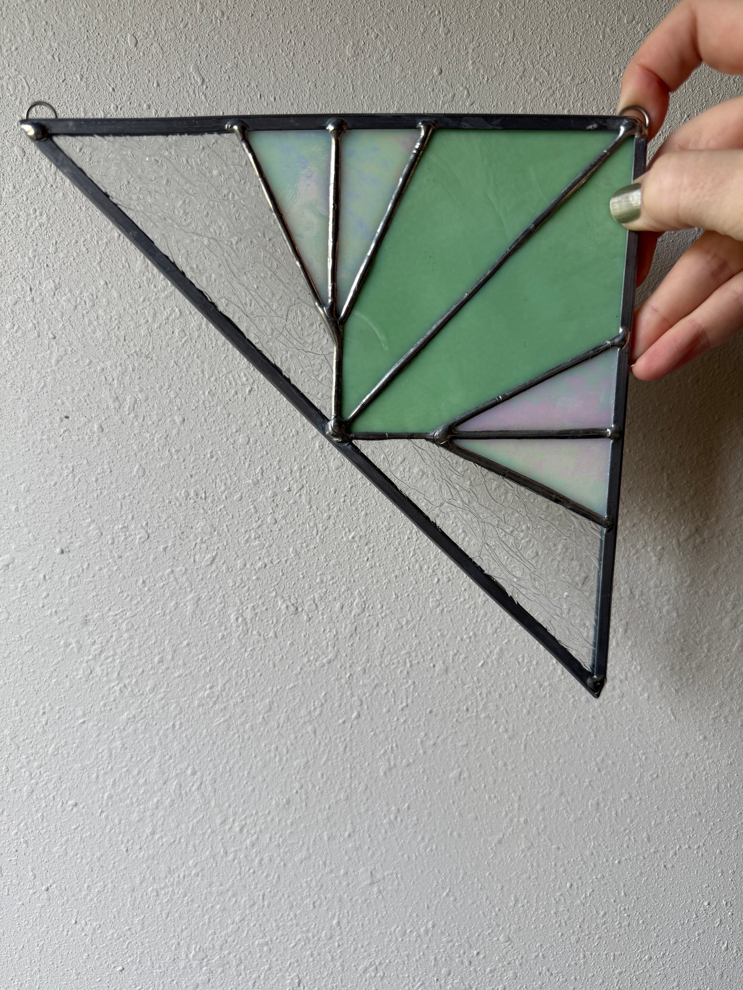 Mint Rainbow Window Corner