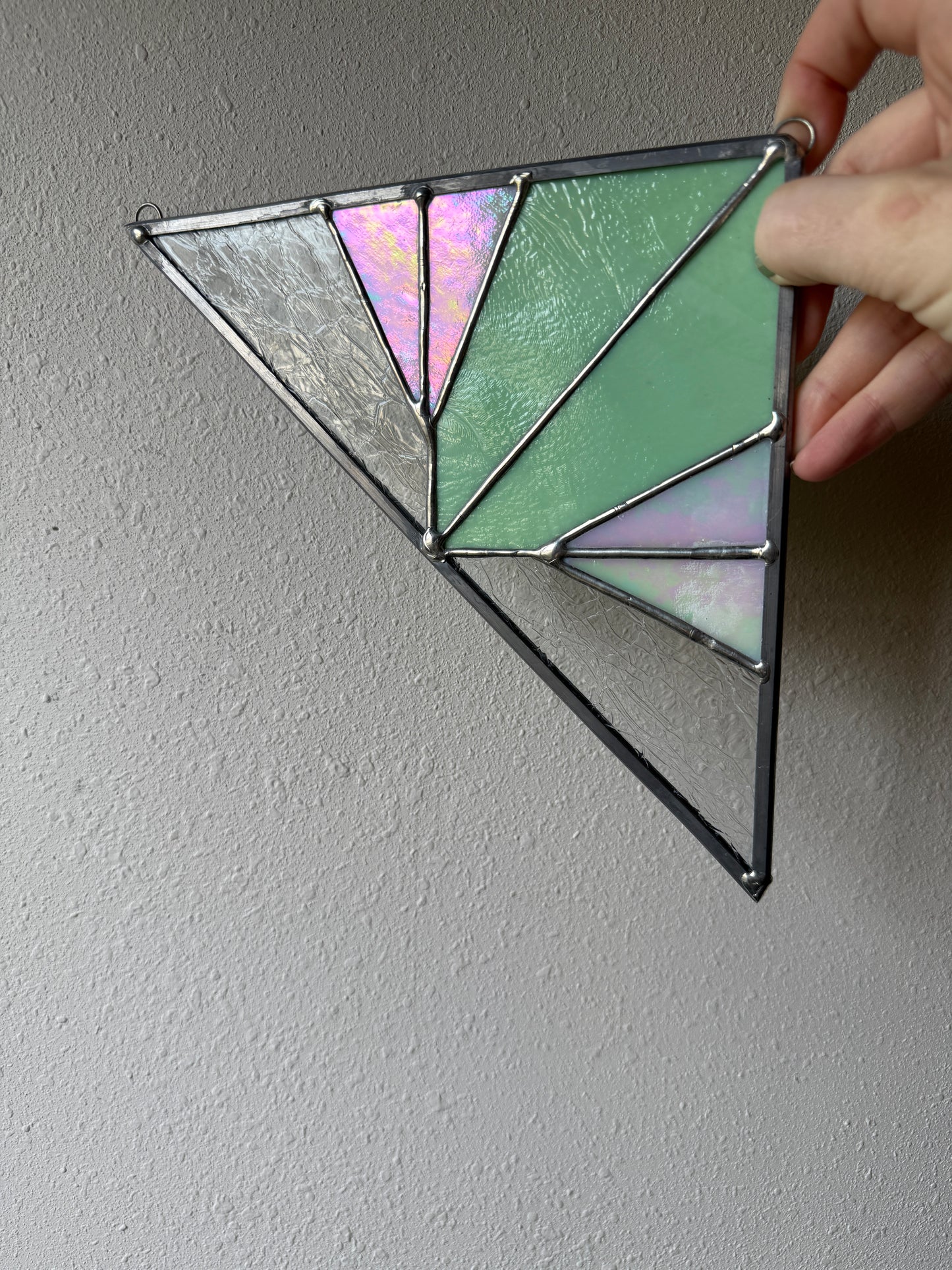 Mint Rainbow Window Corner