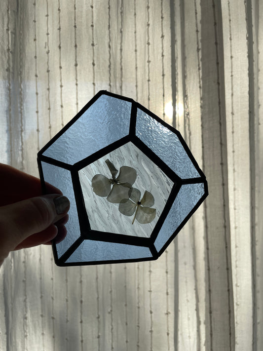 Pressed Flower Jewelry Dish