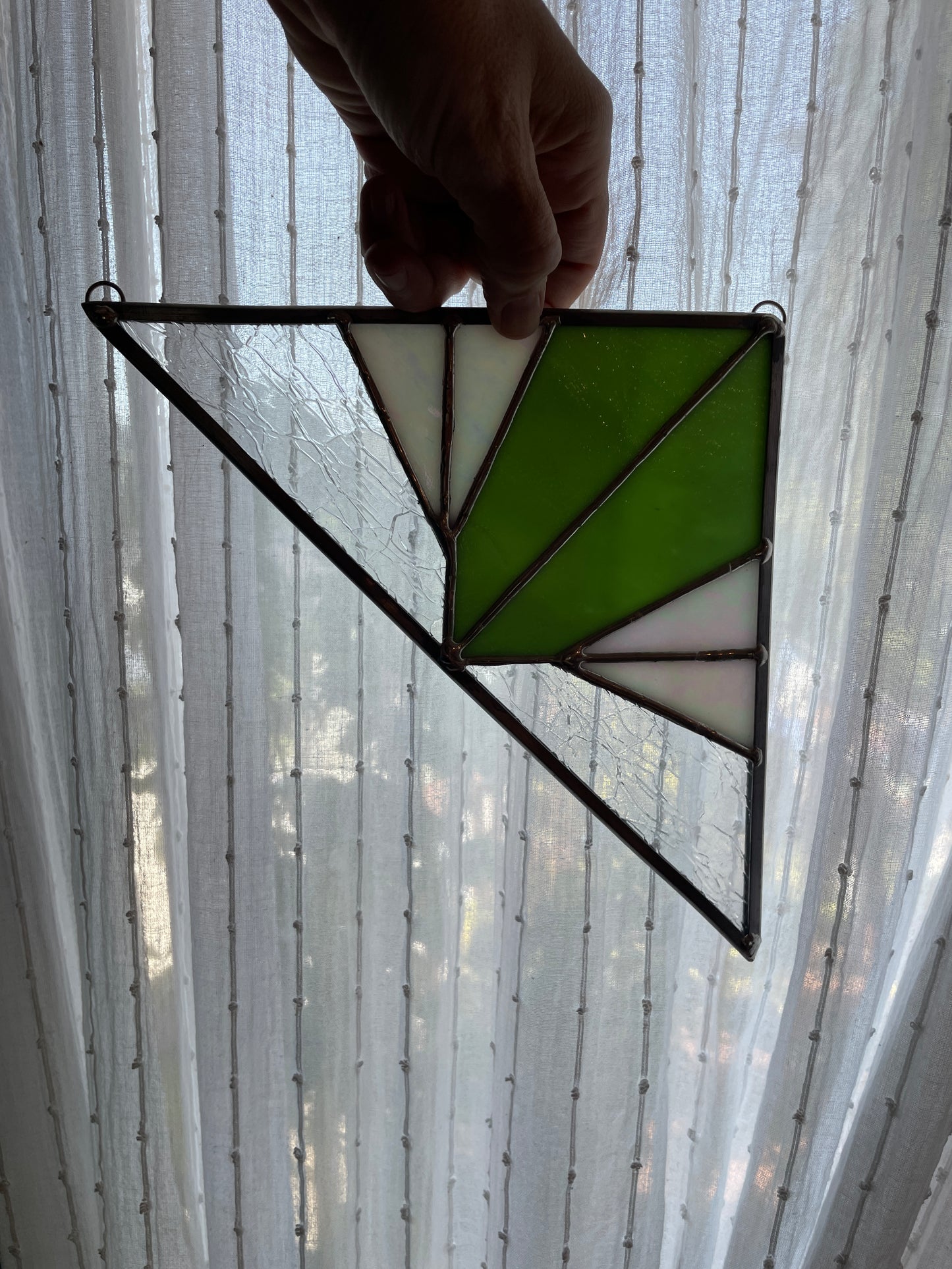 Mint Rainbow Window Corner